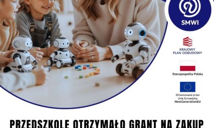 Nasze Przedszkole otrzymało grant na zakup cyfrowych materiałów dydaktycznych